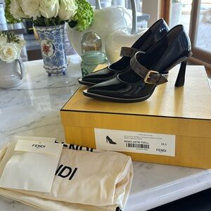Fendi Mary Jane Heels
